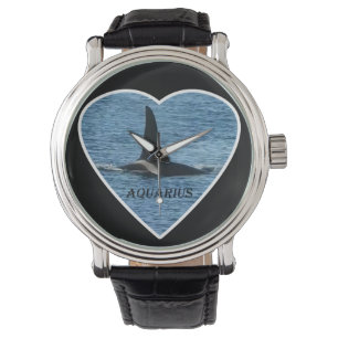 Legendariska Späckhuggaren Aquarius Skotska Späckh Armbandsur