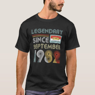 Legendariskt efter September 1982 T Shirt