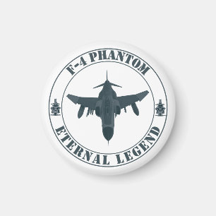 Legendariskt F-4 Phantom jaktflygplan Magnet
