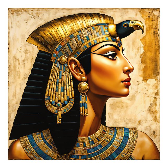 "Legendary Cleopatra VII" Fototryck (Framsidan)