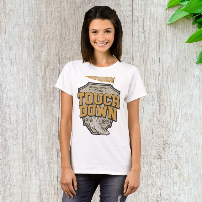 Legendary College Football Touch Down T Shirt (Skapare uppladdad)