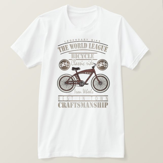 Legendary Cycle the World of Cycles T Shirt (Design framsida)