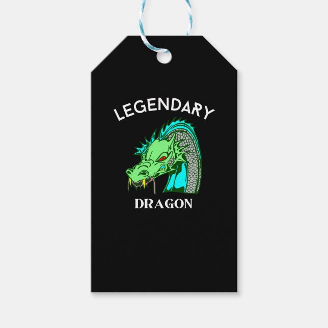 Legendary Dragon Presentetikett (Framsidan)