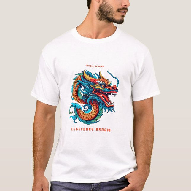 Legendary Dragon T-shirt (Framsida)