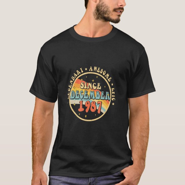 Legendary Fantastisk Epic sedan december 1987 35e  T Shirt (Framsida)