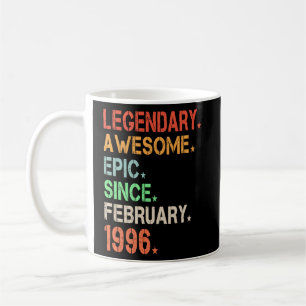 Legendary Fantastisk Epic sedan februari 1996 Retr Kaffemugg