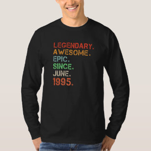 Legendary Fantastisk Epic sedan juni 1995 Retro Bi T Shirt