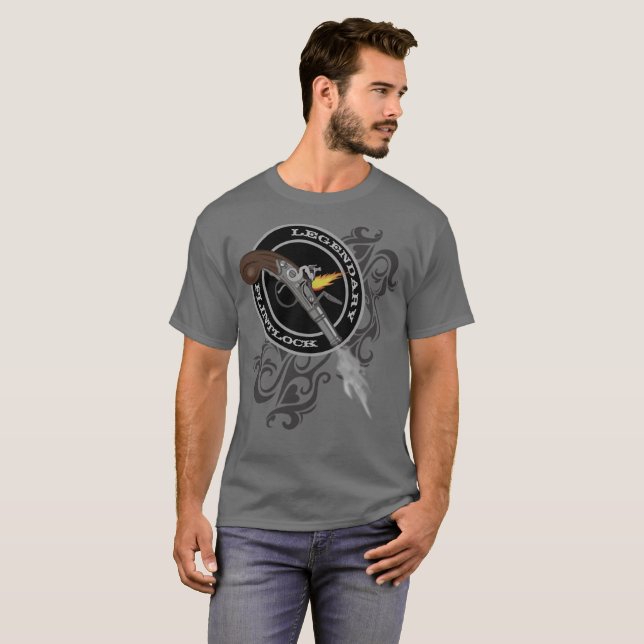 Legendary Flintlock Smoke T Shirt (Hel framsida)