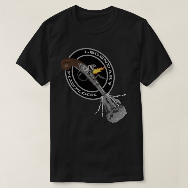 Legendary Flintlock T Shirt (Design framsida)