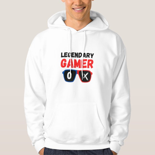 Legendary Gamer Hoodie (Framsida)