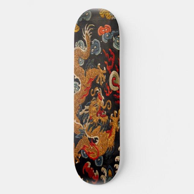 Legendary Ghost Samurai Dragon Master Skateboard Bräda 20 Cm (Framsida)