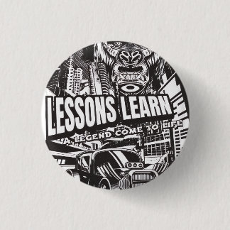 LEGENDARY GORILLA LESSONS LEARN BUTTON  KNAPP