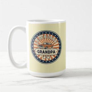 legendary grandpa kaffemugg