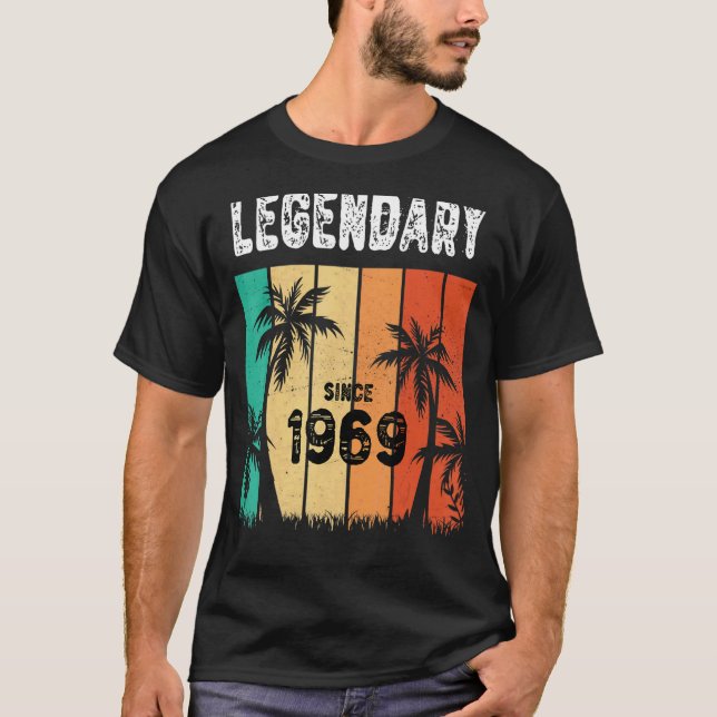 Legendary Hawaii 1969 53 Sommardag i 53 år T Shirt (Framsida)