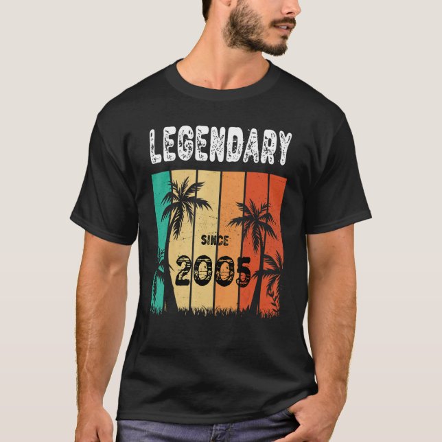 Legendary Hawaii 2005, 17:e födelsedagen för 17 T Shirt (Framsida)