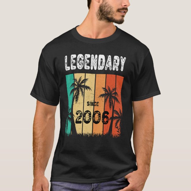 Legendary Hawaii 2006 16:e födelsedagssommaren för T Shirt (Framsida)