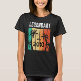 Legendary Hawaii 2010 12:e Birthday Summer för 12 T Shirt