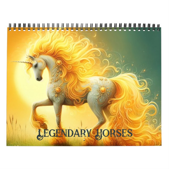 Legendary Horses Calendar Kalender (Omslag)