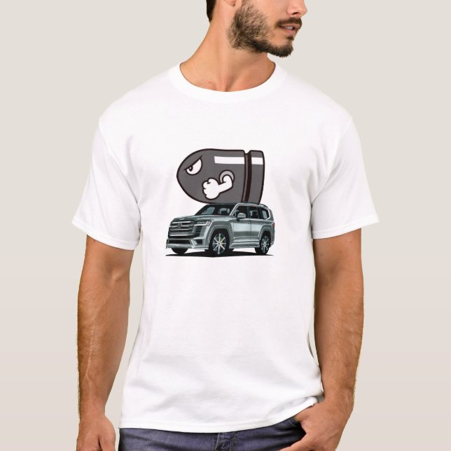 Legendary japanese Land Cruiser Rando kuruza Samur T Shirt (Framsida)