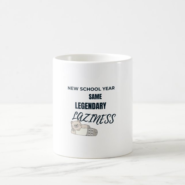 Legendary Laziness School Mug Kaffemugg (Center)