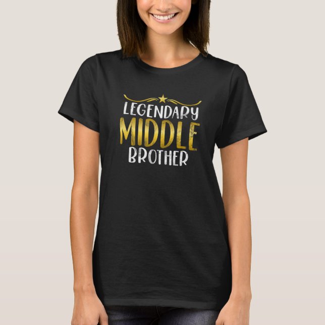 Legendary Mitten Brother T Shirt (Framsida)
