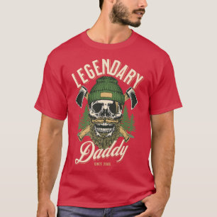 Legendary pappa sedan 2006 Best Fars dag Pappa m T Shirt
