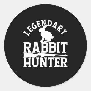 Legendary Rabbit Hunter Runt Klistermärke