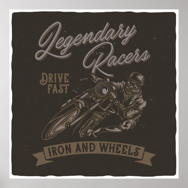 Legendary Racers Poster (Skapare uppladdad)