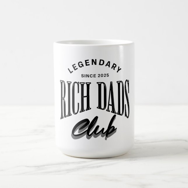 Legendary Rich Dads Club Mug Design  Kaffemugg (Center)