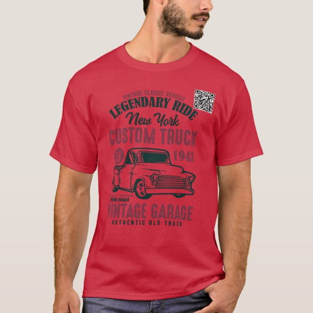 Legendary Ride Manar T-Shirt (Framsida)