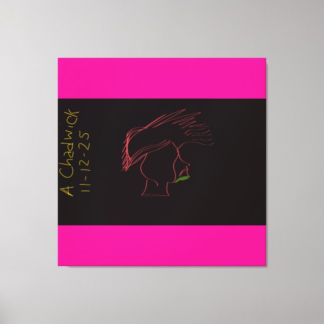 Legendary Rockstar  Canvastryck (Framsida)