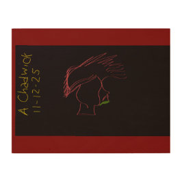 Legendary Rockstar  Trätavla