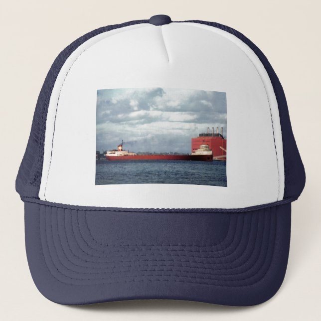 Legendary S.S. Edmund Fitzgerald T-Shirt Keps (Framsida)