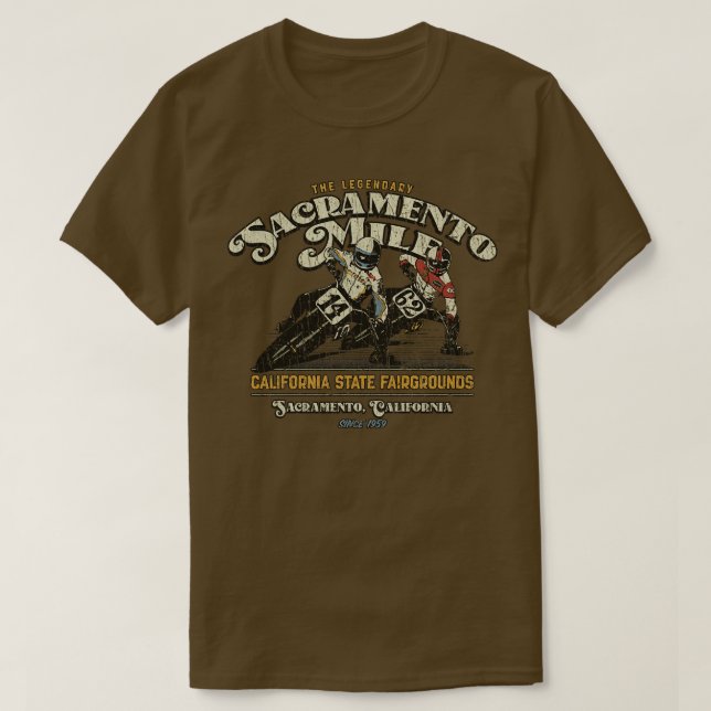 Legendary Sacramento Mile 1959 T Shirt (Design framsida)