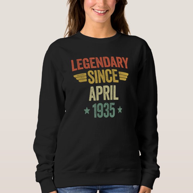 Legendary Since April 1935 T Shirt (Framsida)