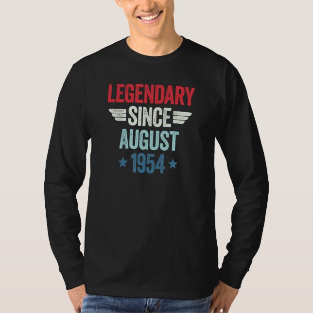 Legendary Since August 1954_1 T Shirt (Framsida)