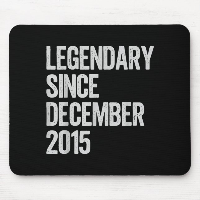 Legendary Since December 2015 10th Birthday Gift C Musmatta (Framsidan)