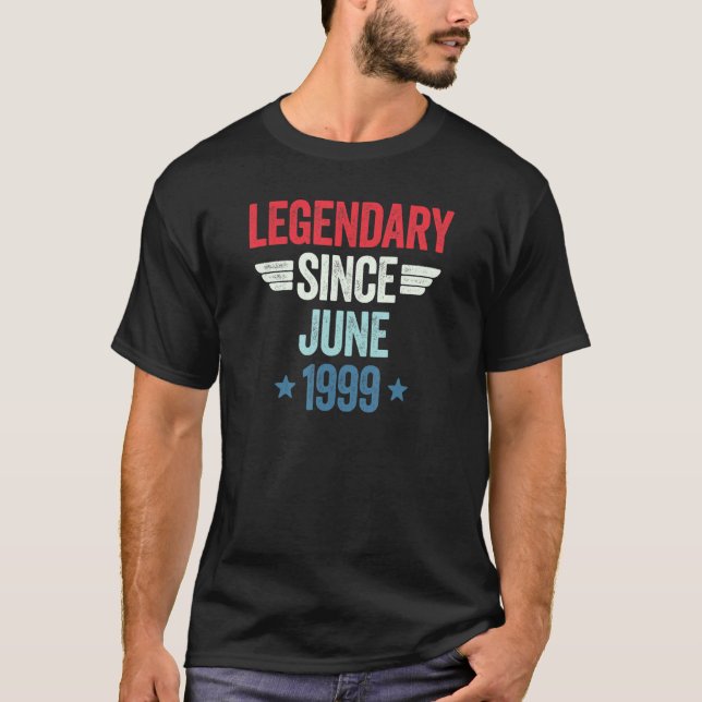 Legendary Since June 1999_1 T Shirt (Framsida)