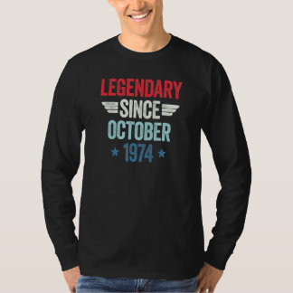 Legendary Since October 1974_1 T Shirt