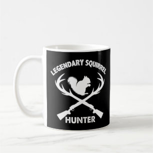Legendary Squirrel Hunter Squirrel Hunting, Legend Kaffemugg