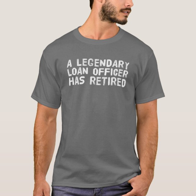 LEGENDARY WAITRESS RETIRED FUNny Pension Restau T Shirt (Framsida)