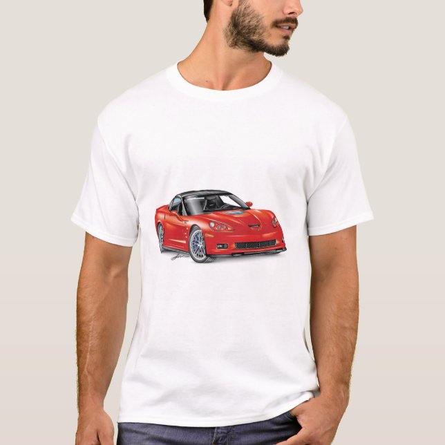 LEGENDARY Z-R-ONE AUTOMOBILE ART T SHIRT (Framsida)