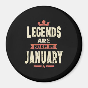 Legenden är född i januari - januari magnet