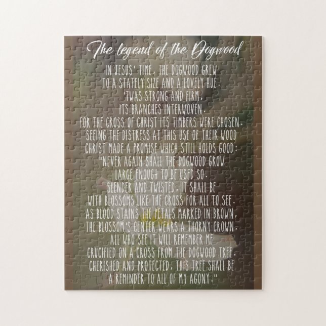 Legenden av Dogwoodpussel Pussel (Vertikal)