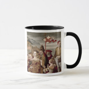 Legenden av St Ursula, c.1530 (olja på panel) Mugg