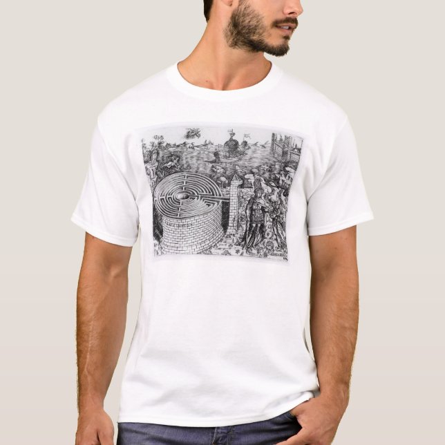 Legenden av Theseus Tee Shirt (Framsida)