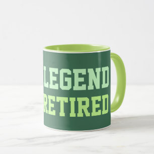 Legenden har avgått mugg