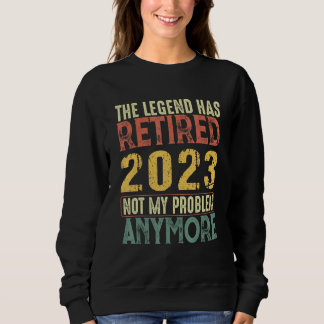 Legenden har gått i pension 2023 Pensionering T Shirt