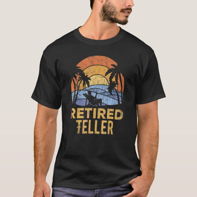 Legenden har gått i pension kassör t shirt (Framsida)