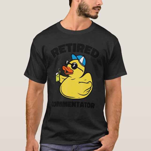 Legenden Har Gått I Pension Komiker T Shirt (Framsida)